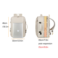 Sac à dos de voyage étanche pour ordinateur portable, personnalisé avec logo, pour hommes et femmes, idéal pour le bureau, les activités de plein air et les étudiants