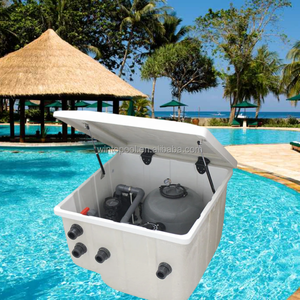 <span class=keywords><strong>Filtre</strong></span> de <span class=keywords><strong>piscine</strong></span> enterré tout-en-un, système de filtration intégré sans espace de rangement pour piscines - Product Image 3