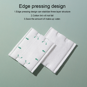 Almohadillas de algodón desechables finas para la aplicación de tóner de eliminación de maquillaje Compresa húmeda Hipoalergénico sin pelusa Ideal para TOP-008 a granel - Product Image 4