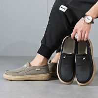 Chaussures pour hommes, style Dad Shoes, tige en mesh polyvalente et tendance, respirantes, légères, chaussures décontractées d'extérieur avec semelle extérieure à bonne adhérence