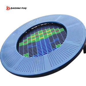 <span class=keywords><strong>Trampoline</strong></span> d'extérieur sans filet de sécurité <span class=keywords><strong>Trampoline</strong></span> sautant enterré dans le sol pour parc public - Product Image 2