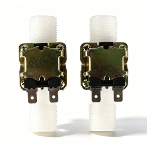 Plastic DC <b>12V</b> AC 220V Normally Closed Electric Magnetic Valve Water Control <b>Switch</b> Solenoid Valve - Product Image 5