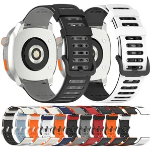 <span class=keywords><strong>Bracelet</strong></span> en silicone 22mm pour Samsung <span class=keywords><strong>Galaxy</strong></span> <span class=keywords><strong>Watch</strong></span> <span class=keywords><strong>3</strong></span> <span class=keywords><strong>Bracelet</strong></span> sport <span class=keywords><strong>45mm</strong></span> 46mm pour Samsung Gear S3 <span class=keywords><strong>Bracelet</strong></span> de remplacement classique - Product Image 2