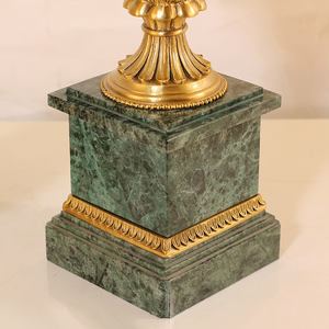 Lampada da Tavolo Decorativa Europea in Ottone Anticato con Base in Marmo e Paralume in Tessuto <span class=keywords><strong>per</strong></span> Soggiorno e Camera da Letto - Product Image 6