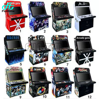 Jeux à jetons 24 machines vidéo de jeu d'arcade de version de Bartop 9D de pouce