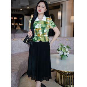 AVJ333 moderne femmes mode jupe haute couture par neige tissu coréen bonne forme rétention, pas de rides Offre Spéciale 2025 - Product Image 1