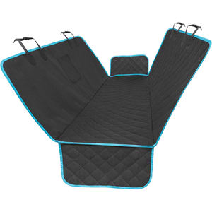 Funda Protectora para Asiento Trasero de Coche para Perros, Tipo Hamaca, con Bolsillo de Almacenamiento y Costuras Antideslizantes - Product Image 1