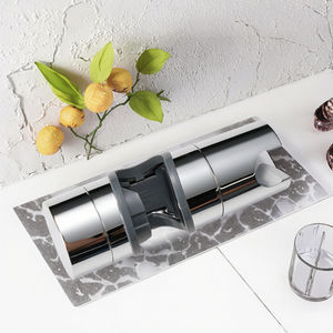 Barre coulissante moderne de 18 à 25mm en ABS chromé pour salle de bains, support <span class=keywords><strong>universel</strong></span> réglable en plastique pour douchette - Product Image 3