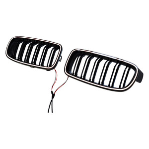 กระจังหน้ารถยนต์ BMW แบบมีไฟ LED พร้อมคลิปสำหรับ BMW ซีรีส์ 3 F30 ปี 2013-2018 - Product Image 2