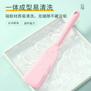 Spatule à biscuits en silicone, mini outil de pâtisserie, poêle antiadhésive, ustensile de cuisine réutilisable pour la cuisson des œufs, à usage général - Product Image 5
