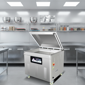 Machine sous vide verticale à chambre unique DZQ500/2E US pour produits en poudre avec fonctionnalité compatible sec et humide - Product Image 1