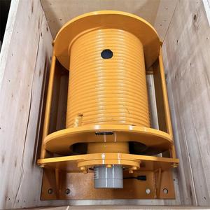 Single <strong>Drum</strong> <strong>Steel</strong> Hydraulic <strong>Winch</strong> 10000/11000/12000 Lbs 5t 5000kg 20m Rope US DOT Certified for Tractors/Boats/Yachts - Product Image 3