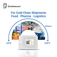 Registrador de Datos de Temperatura y Humedad Inalámbrico ZenMeasure con Control por Aplicación para Suministros Médicos y Logística de Cadena de Frío con Certificación ROSH