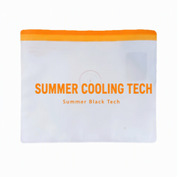 Sacs d'emballage pour exportation transfrontalière, vêtements de protection solaire, sacs en plastique PET/CPP à finition mate, sacs à vêtements à séchage rapide avec fermeture éclair