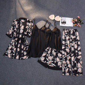 Nuovo Pigiama Donna 2026 Primavera Autunno Manica Lunga Set di Lusso Stile Celebrità Internet Abbigliamento <span class=keywords><strong>Casa</strong></span> Estivo Sottile e Comodo - Product Image 2