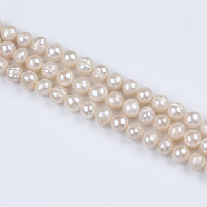 Oferta Especial de Zhuji, Perlas de Agua Dulce Blancas de 11-12 mm, Perlas Sueltas para Bisutería, Materiales Naturales - Product Image 3