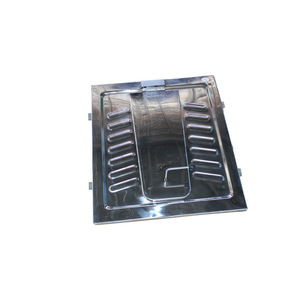 Changwang Stainless Steel Squat Pan 300mm <b>Drain</b> Large <b>Cover</b> Public Toilet Renovation - Product Image 1