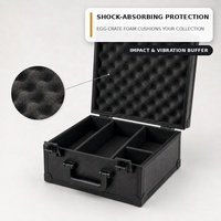Étui de rangement personnalisé en aluminium à 3 rangées pour cartes gradées, avec serrure à clé, pour cartes de sport PSA de baseball