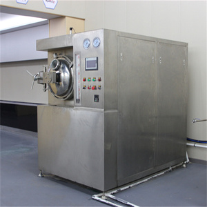 Nieuwe volautomatische horizontale 304 roestvrijstalen stoomwater spuitretortsterilisator voor de voedingsindustrie - Product Image 4