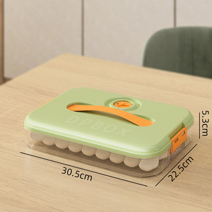 HYRI Popular - Contenedor de Almacenamiento de Alimentos de 5 Niveles con Temporizador, Apilable, para Congelar Dumplings, <span class=keywords><strong>Accesorios</strong></span> de Cocina - Product Image 2