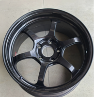Jantes Advan R6 forgées 18-19 pouces 5x100 5x114.3 Hyper Black Deep Lip 6 branches pour Toyota GR86 ZN8 Subaru BRZ ZD8 GT86