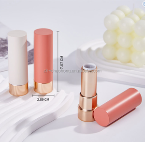 أنابيب مرطب شفاه فارغة مخصصة لتعبئة مستحضرات التجميل بأوعية أحمر شفاه مستديرة زجاجات عبوات عبوات - Product Image 4