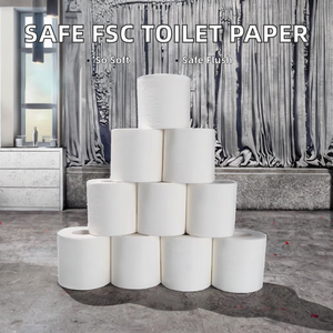 Papel Higiénico Ecológico Certificado, Suave y Resistente, de 2 Capas, Pulpa de Madera Virgen, Marca NPP, Venta al por Mayor de Fábrica para Hoteles y Hogares - Product Image 2