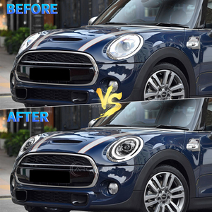 Faro Anteriore Full LED Archaic per Mini F55 F56 F57 Fanali <span class=keywords><strong>Clubman</strong></span> F54 Lampada Frontale JCW 2014-2020 per Auto BMW Mini - Product Image 6