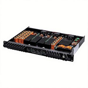 DP400 serisi güçlü ve kararlı 4 kanallı 1U dijital sınıf-D güç amplifikatörü 800W/1000W/1200W/1600W/1800W çoklu durumlar için - Product Image 6