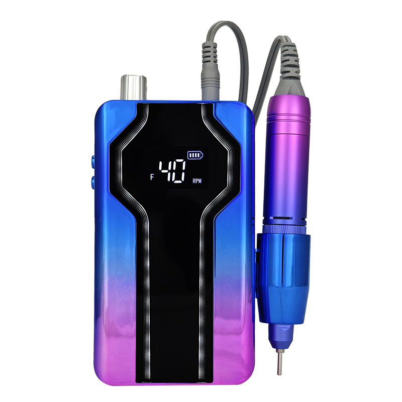 Gradiente púrpura azul