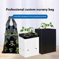 Taille personnalisée pépinière PE sac de culture réutilisable respirant tomate semis fruits légumes beauté plante serre germination des graines