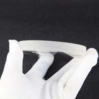 Lentille achromatique cémentée personnalisée de 50,8 mm, lentille doublet achromatique en verre optique pour la collimation des faisceaux laser