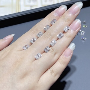 Diamant synthétique HPHT CVD de laboratoire, taille radiant VVS VS1, 0,3 à 6 carats, certifié IGI, marque HUAZHONG-GEM, percé au laser - Product Image 1