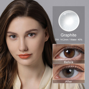 Échantillon Gratuit <span class=keywords><strong>Lentilles</strong></span> de Contact Freshgo <span class=keywords><strong>Hidrocor</strong></span> Couleur Naturelle <span class=keywords><strong>Lentilles</strong></span> Optiques pour Yeux Clairs - Product Image 2