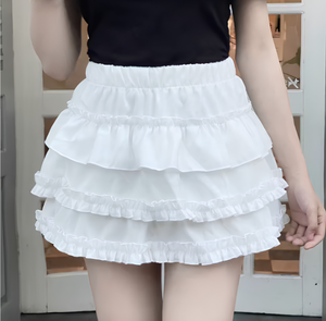 Conjunto de Cárdigan de Punto con Cuello Cuadrado y Cordones para Mujer 2025, Top de Manga Larga y Falda Corta - Product Image 2