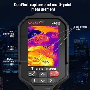 กล้องถ่ายภาพความร้อน NOYAFA NF-525 ความละเอียด 120*90 ภาพ 8 สี แสงที่มองเห็นได้ 1080P -20~550 SR ความละเอียด 240*180 - Product Image 4