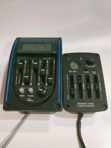 Ecualizador de guitarra de 5 bandas superventas de China, accesorios para instrumentos musicales negros de alta calidad, ecualizador de guitarra - Product Image 3