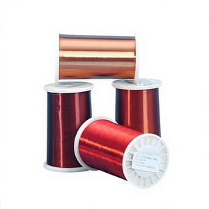 חוט אמייל מוצק 6 AWG בקוטר 0.1 מ\"מ, מבודד באופן מסורתי, תואם ROHS, מדורג 600V, נחושת, לאיסוף אותות גיטרה. - Product Image 2