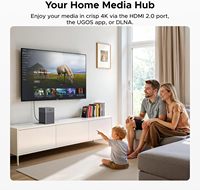 UGREEN NAS DH4300 Plus, NAS de bureau à 4 baies, capacité de stockage jusqu'à 120 To, 8 Go de RAM LPDDR4X, 2,5 GbE, stockage en réseau 4K