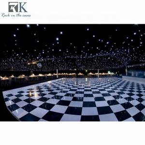 Plancher de danse carré personnalisé en contreplaqué brillant 20x20 pieds, portable, pour mariage, panneau de danse personnalisé - Product Image 2