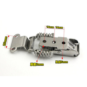 Xin Jieliang Right Angle Spring <b>Latch</b> 201 Stainless Steel 76mm Mechanical Box <b>Lock</b> For Wooden Box - Product Image 2