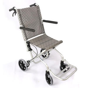 Xuxing JBL-LH42306 סגסוגת אלומיניום מתקפל נסיעות בכיסאות גלגלים לגיל בינוני ילדים נכים-נייד קטן - Product Image 4