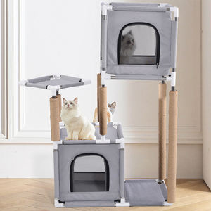 Meilleures ventes, arbre à <span class=keywords><strong>chat</strong></span> de haute qualité, grand, avec griffoir, tour d'escalade, arbre à <span class=keywords><strong>chat</strong></span> DIY, luxe, pliable, produits <span class=keywords><strong>pour</strong></span> animaux de compagnie - Product Image 3