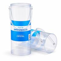 Boîte cylindrique ronde en PET transparente avec couvercle, emballage personnalisé sur mesure, fabrication en usine