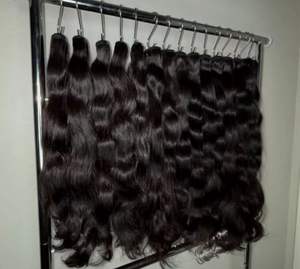 Capelli Umani Grezzi Indiani all'Ingrosso, Ondulati, Ricci, Naturali Cambogiani, Vietnamiti, Birmani, Fasci di Capelli Ricci Grezzi - Product Image 5