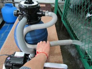 Nouveau filtre à <span class=keywords><strong>sable</strong></span> professionnel portable pour <span class=keywords><strong>piscine</strong></span> avec filtre à cheveux et nettoyeur - Product Image 3