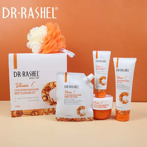 مجموعة تنظيف الجسم المغذي للتقشير بفيتامين c ذات نوعية جيدة من د. راشيل مجموعة تنظيف الوجه - Product Image 6