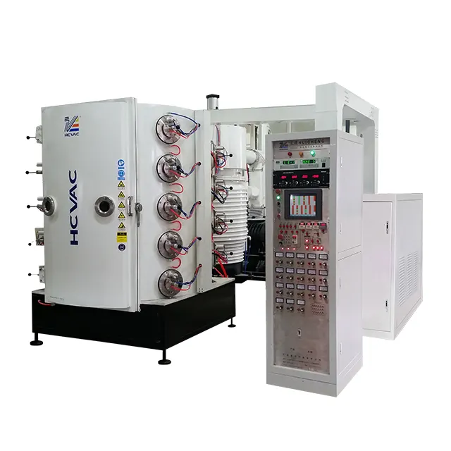 Cucharas de fregadero de cocina de acero inoxidable HCVAC, máquina de recubrimiento PVD/recubrimiento automático PVD, control totalmente automático