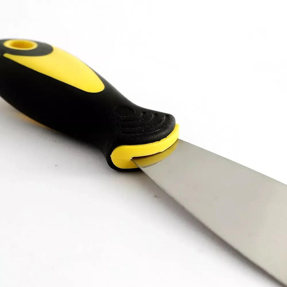 Taping Knife Drywall Tool Scraper Putty Knife Stainless Steel Material with Rubber Handle