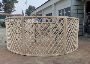 <span class=keywords><strong>Yourte</strong></span> d'hiver 4 saisons de bonne isolation Tente mongole de luxe utilisée pour la <span class=keywords><strong>yourte</strong></span> extérieure - Product Image 6